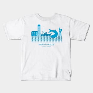 North Shields Fish Quay Kids T-Shirt